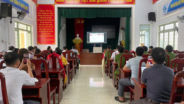 Hội nghị tập huấn ứng dụng Sổ tay đảng viên điện tử