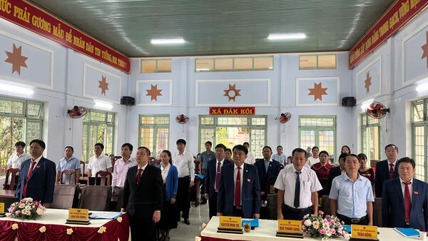 HĐND XÃ ĐĂK KÔI TỔ CHỨC KỲ HỌP CHUYÊN ĐỀ THỨ 5, KHÓA XVI, NHIỆM KỲ 2026–2031