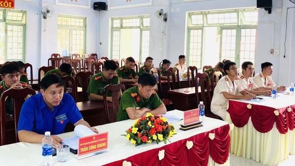 Chi đoàn công an xã Đăk Kôi tổ chức thành công Đại hội lần thứ I, nhiệm kỳ 2025-2027
